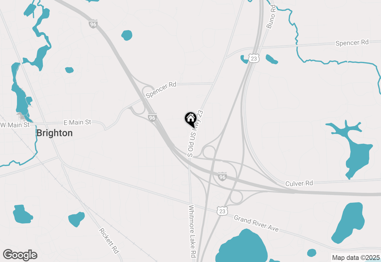 Map of 5088 S Old Us Highway 23, Brighton, MI 48114