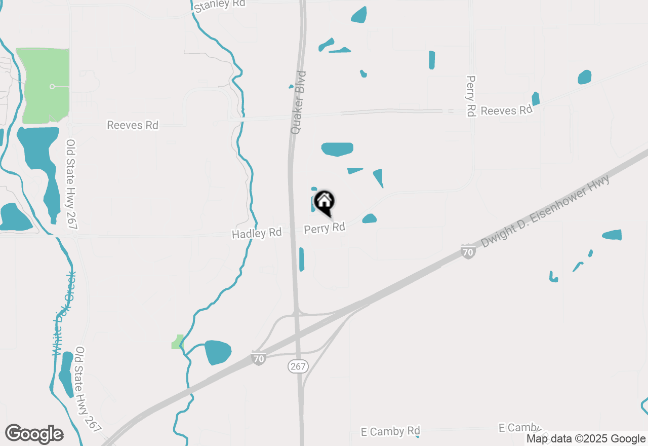 Map of 2224 E Perry Road, Plainfield, IN 46168