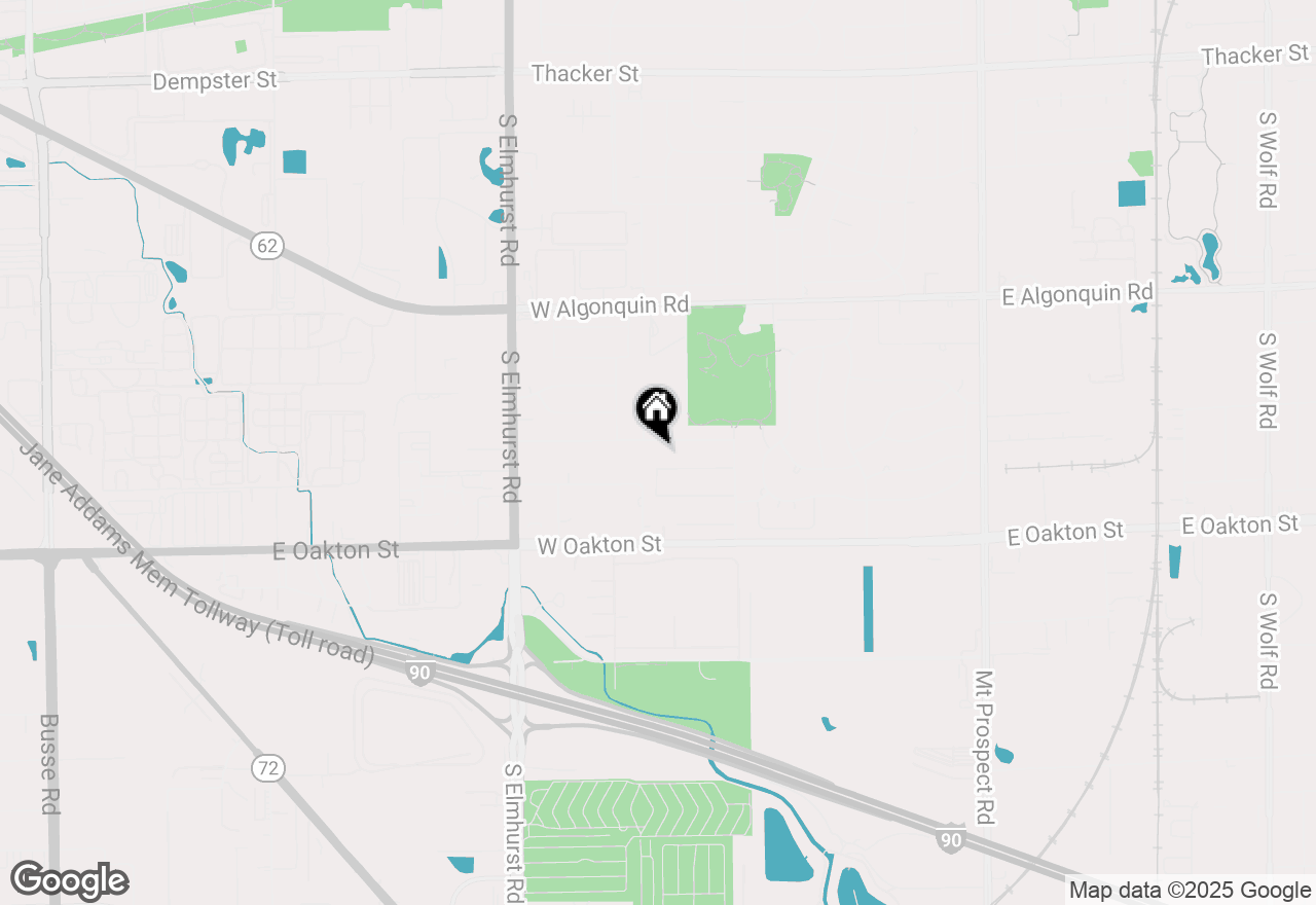 Map of 525 Cordial Drive, Des Plaines, IL 60018