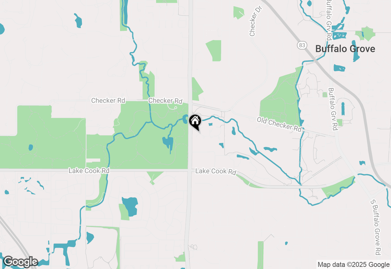 Map of (Address confidential), Buffalo Grove, Illinois 60089