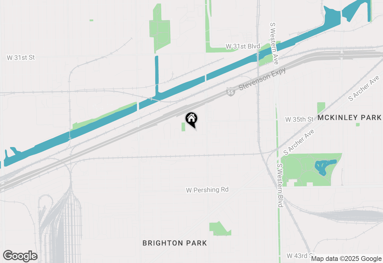 Map of 3533 S Francisco Avenue, Chicago, IL 60632