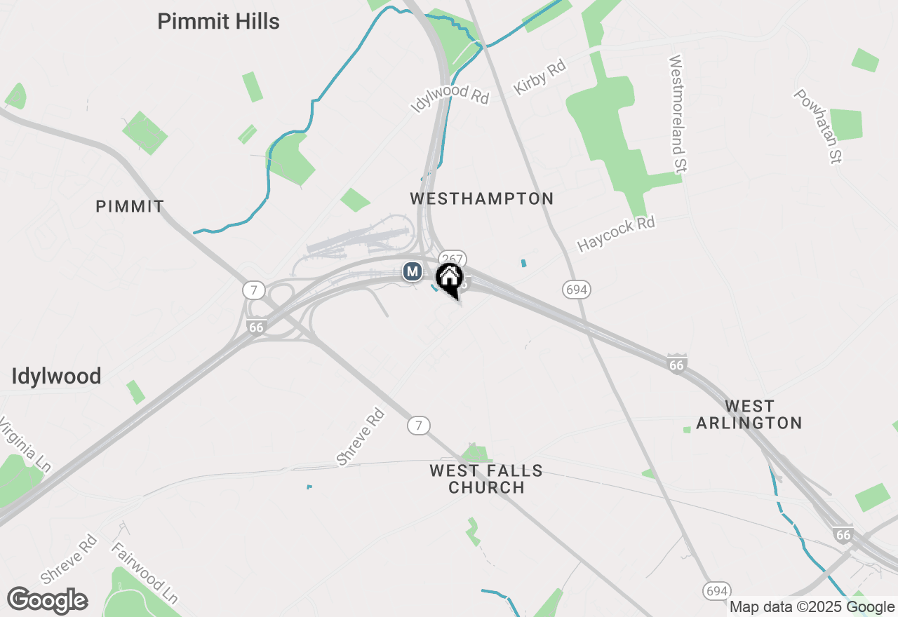 Map of 7000 Falls Reach Drive #110, Falls Church, VA 22043