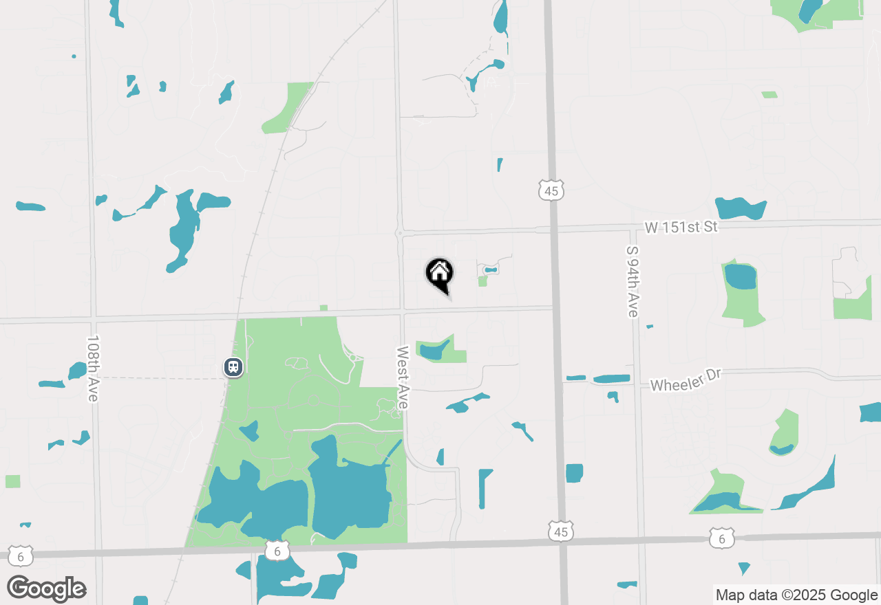 Map of (Address confidential), Orland Park, Illinois 60462