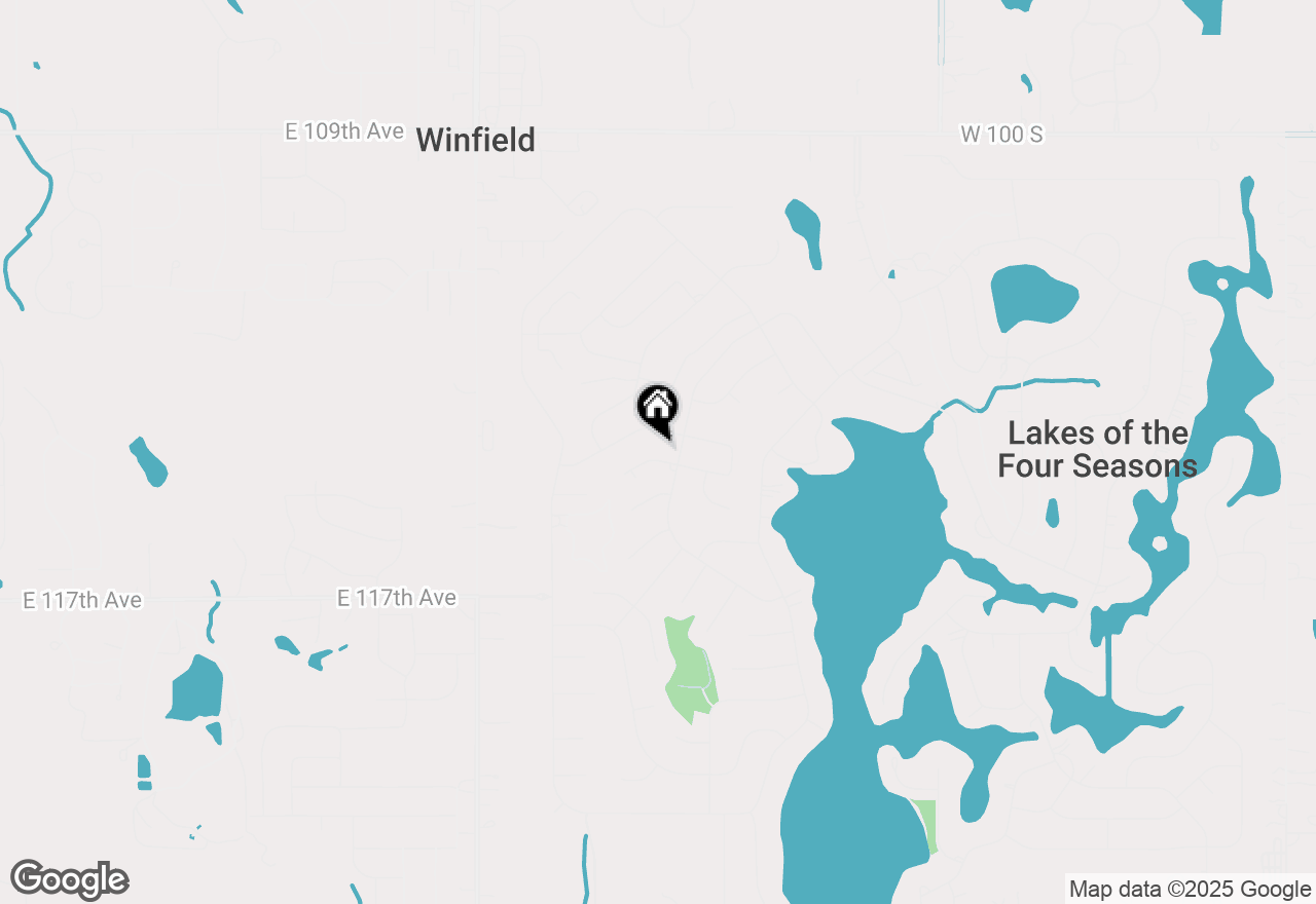 Map of 3064 Parkwood Place, Crown Point, IN 46307