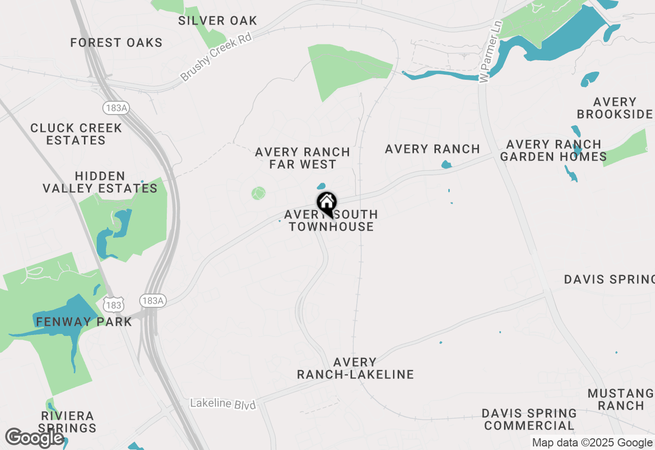 Map of 14001 Avery Ranch Blvd #2404, Austin, TX 78717