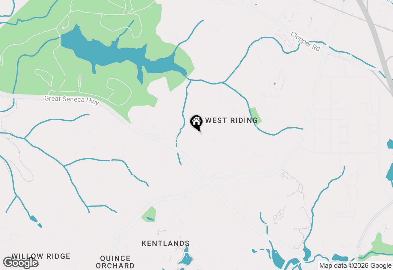 Map of 22 Cullinan Drive, Gaithersburg, MD 20878