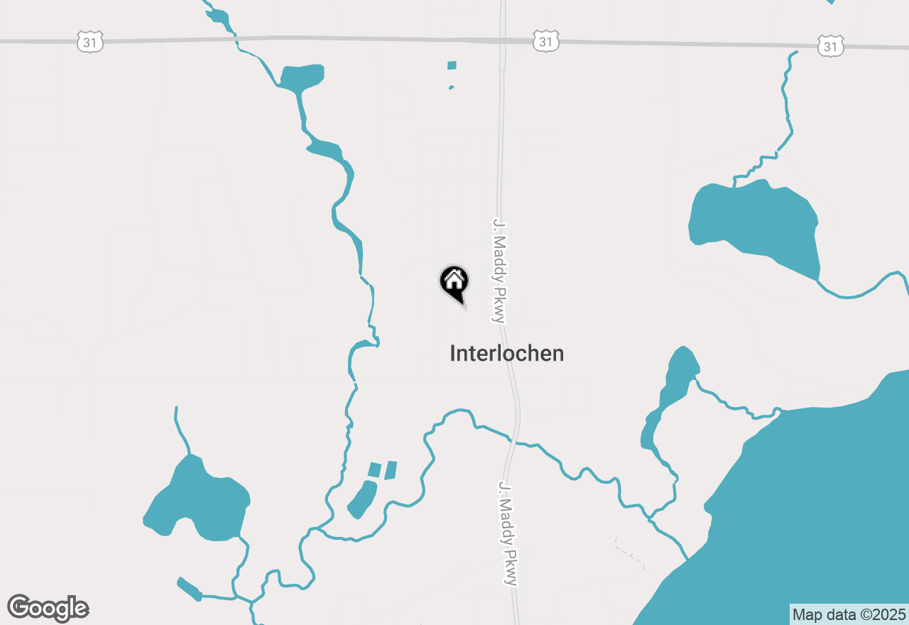 Map of 2788 Fashion Avenue, Interlochen, MI 49643