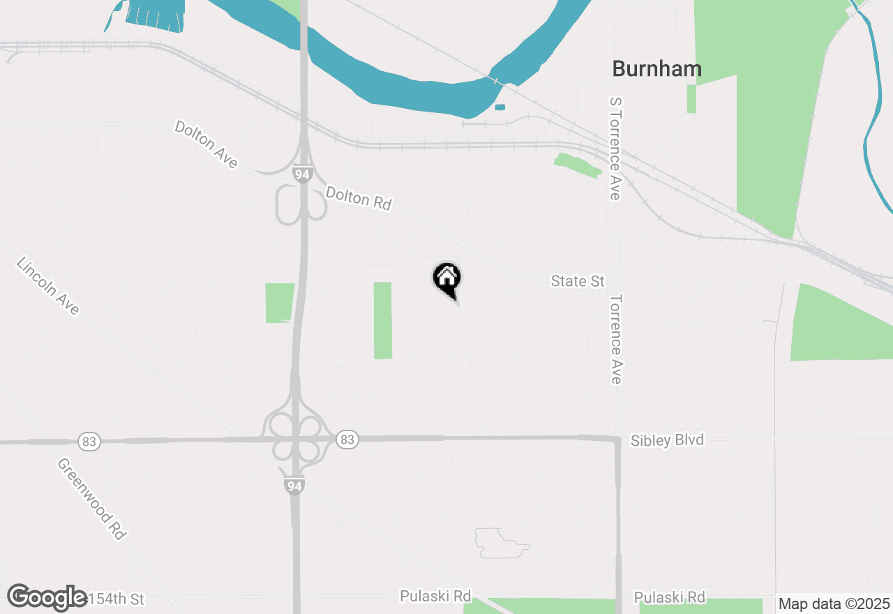 Map of 303 Merrill Avenue, Calumet City, IL 60409