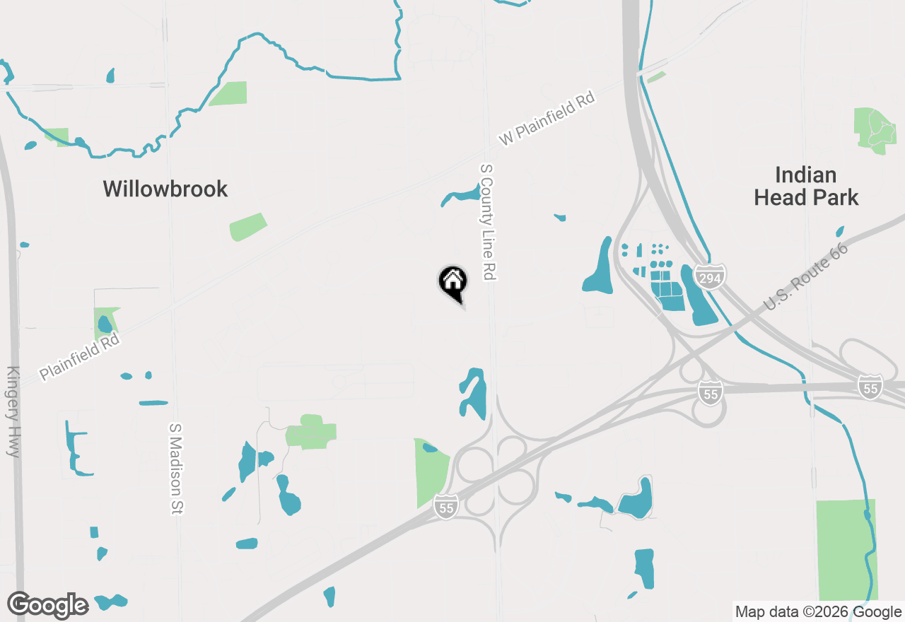 Map of 6916 Fieldstone Drive, Burr Ridge, IL 60527