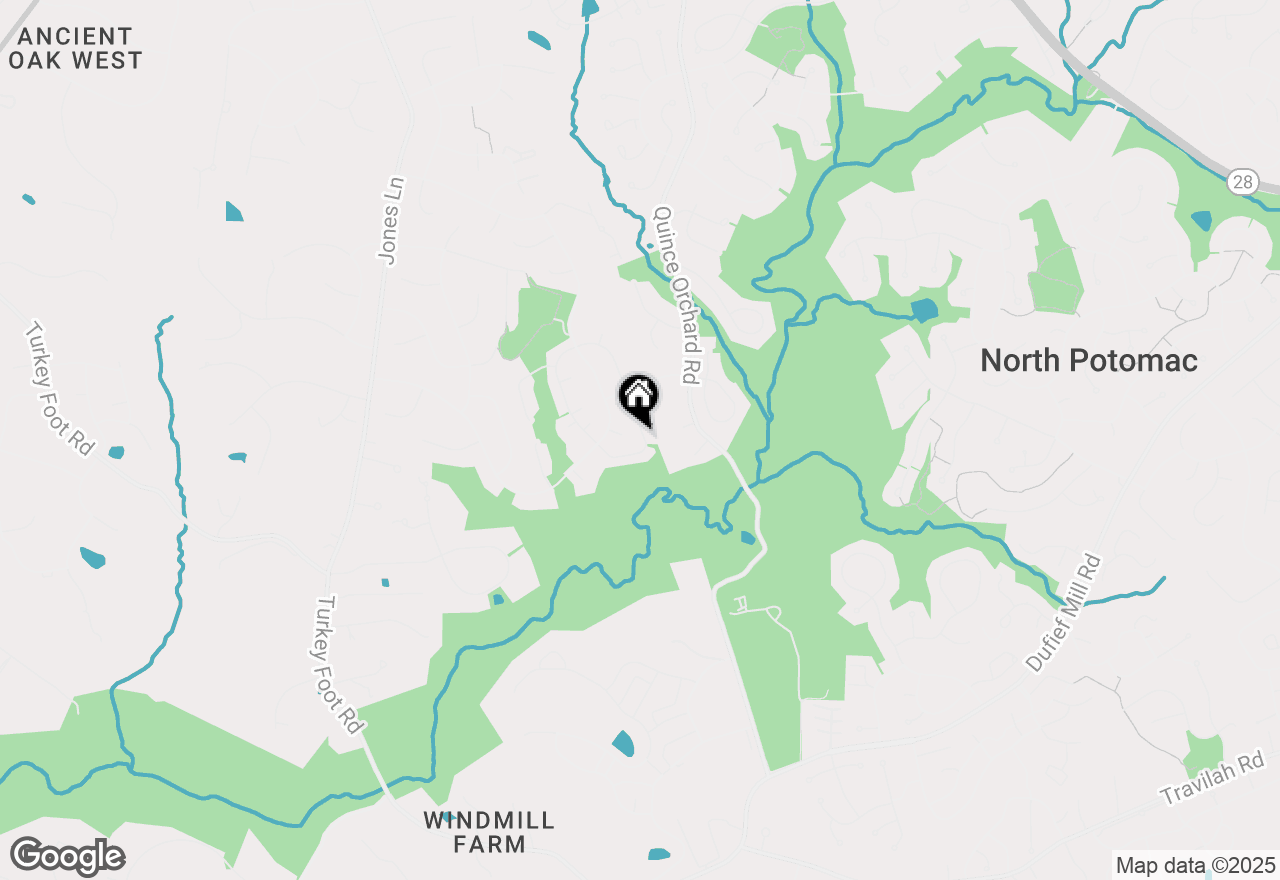 Map of 14519 Keeneland Circle, North Potomac, MD 20878