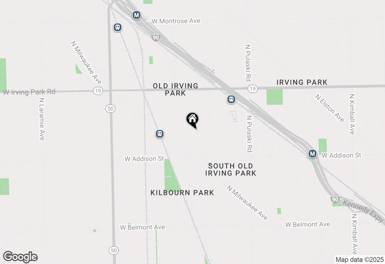 Map of 3728 N Kildare Avenue, Chicago, IL 60641