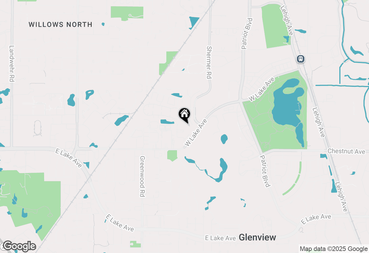 Map of 1917 Dauntless Drive, Glenview, IL 60026