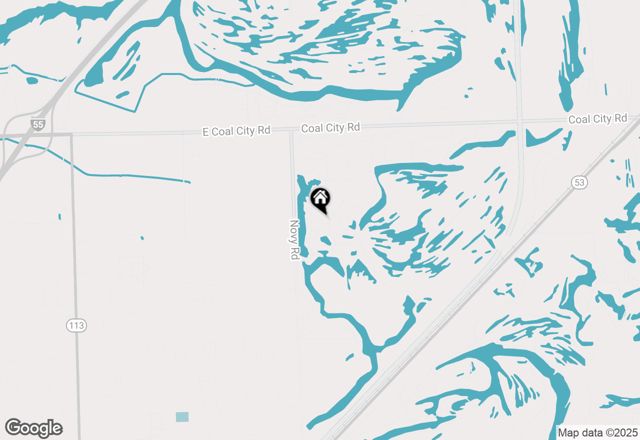 Map of 59 Fossil Ridge Court, Wilmington, IL 60481