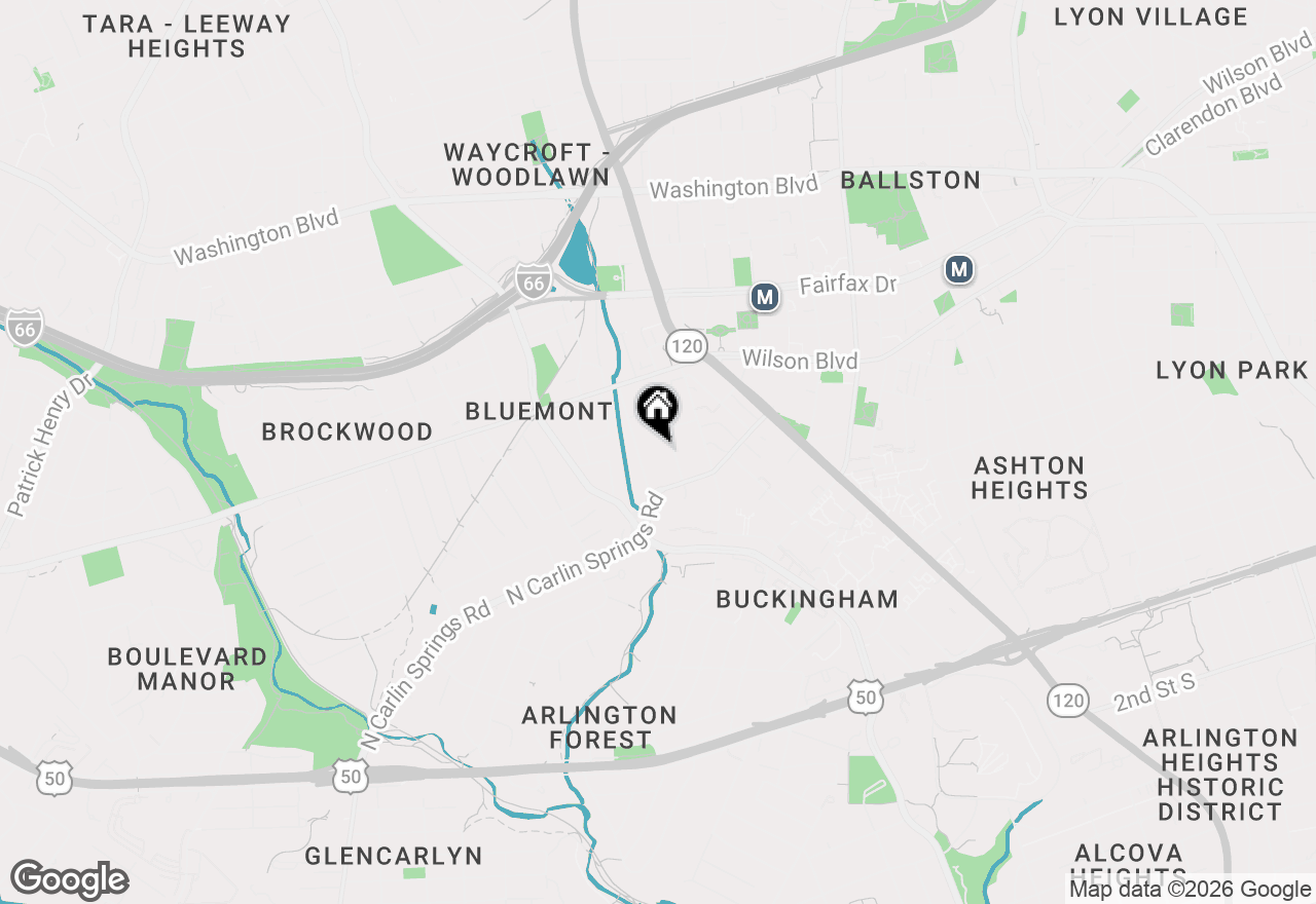 Map of 625 N Abingdon Street, Arlington, VA 22203