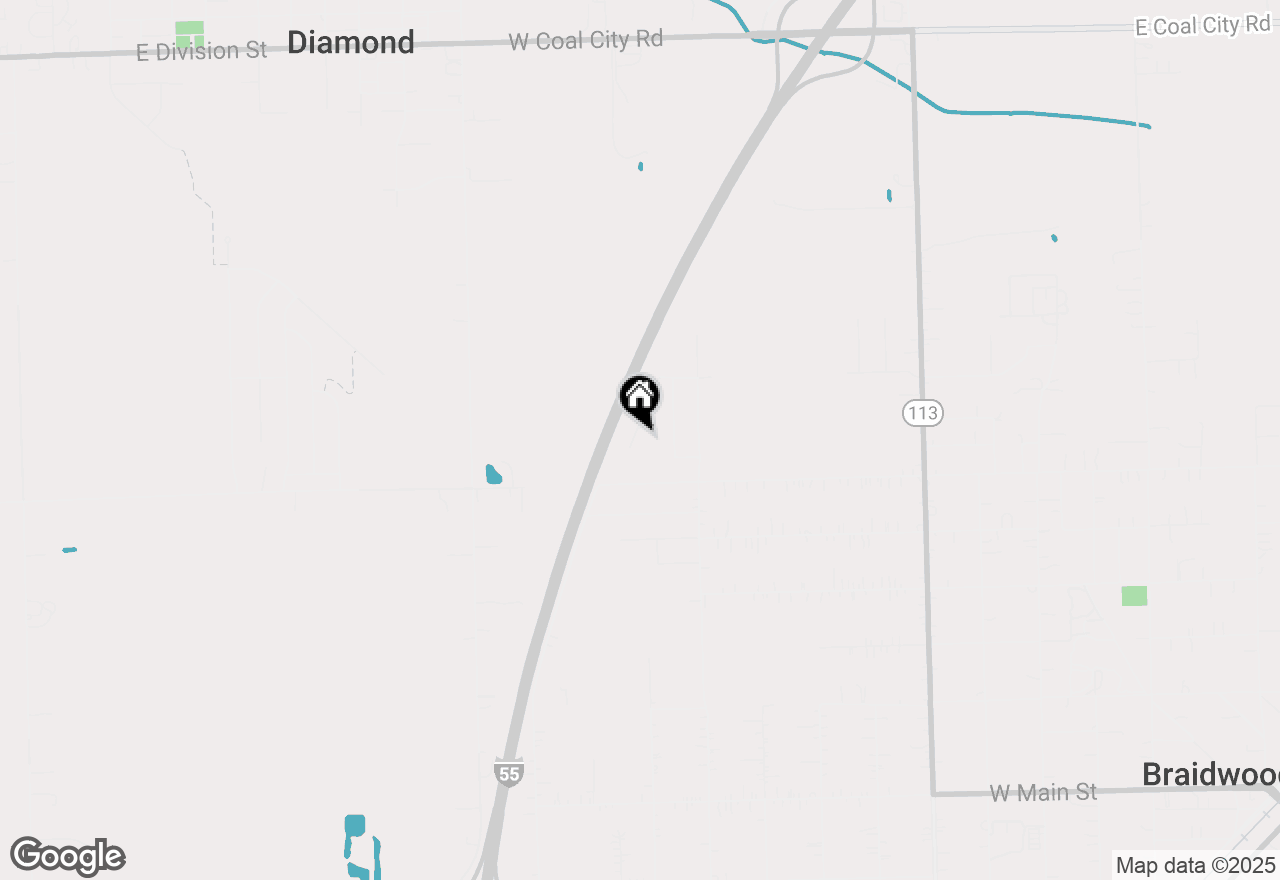 Map of 753 Kyle Court, Braidwood, IL 60408