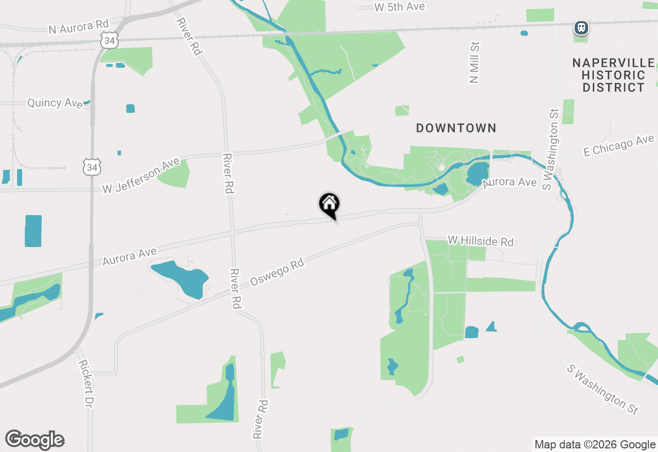 Map of 1069 Devonshire Avenue #1069, Naperville, IL 60540