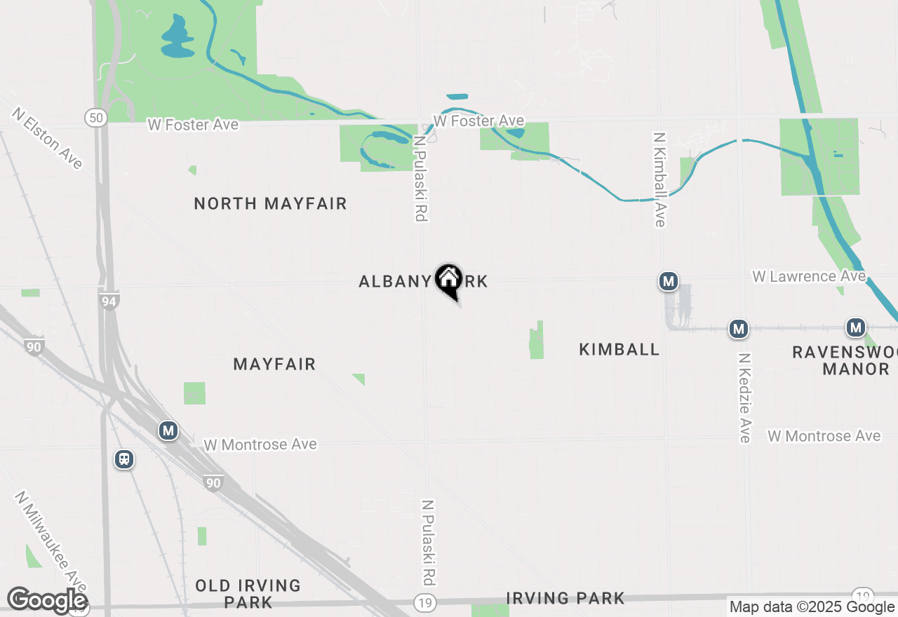 Map of 4717 N Harding Avenue, Chicago, IL 60625