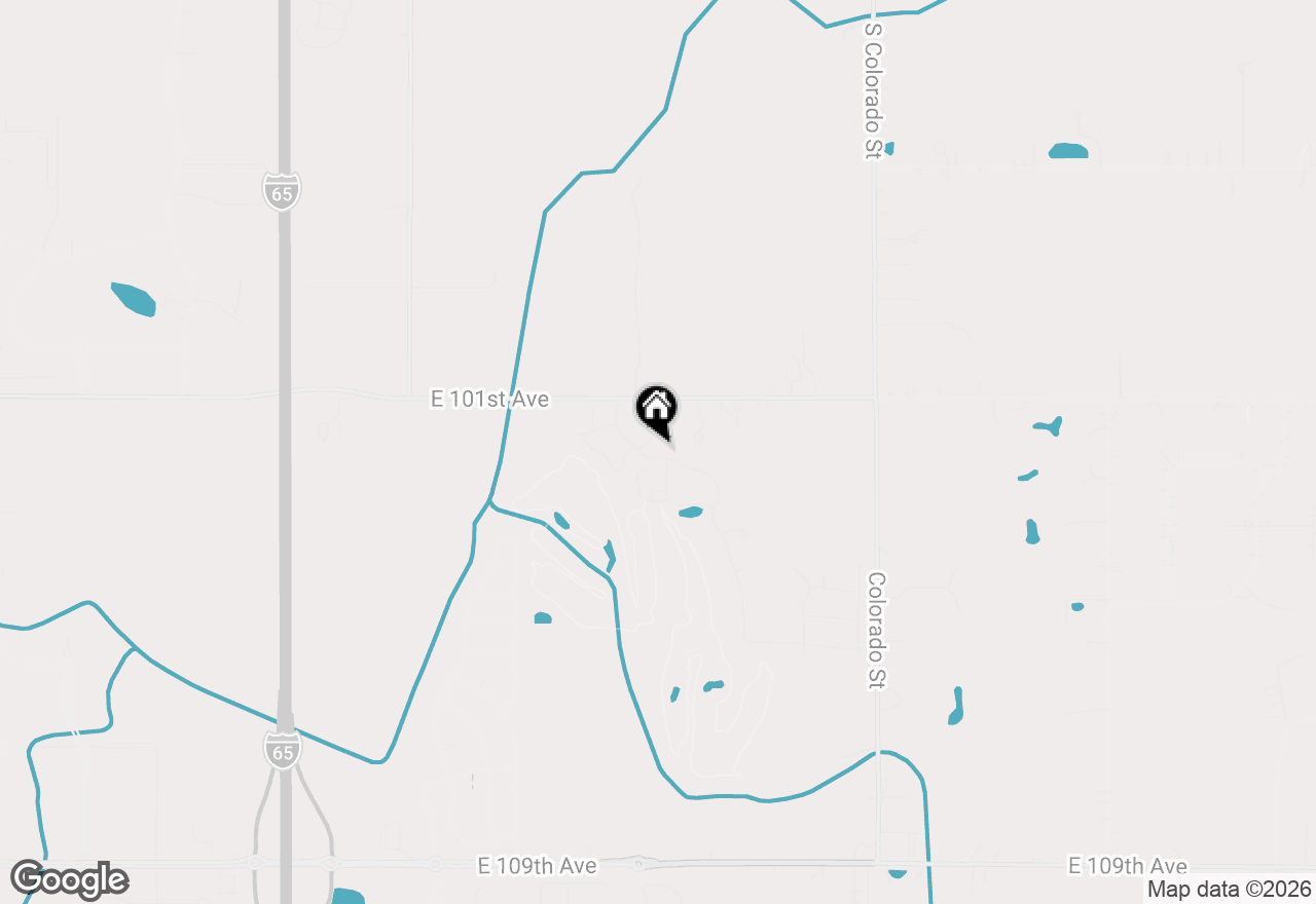 Map of 10193 California Street, Crown Point, IN 46307