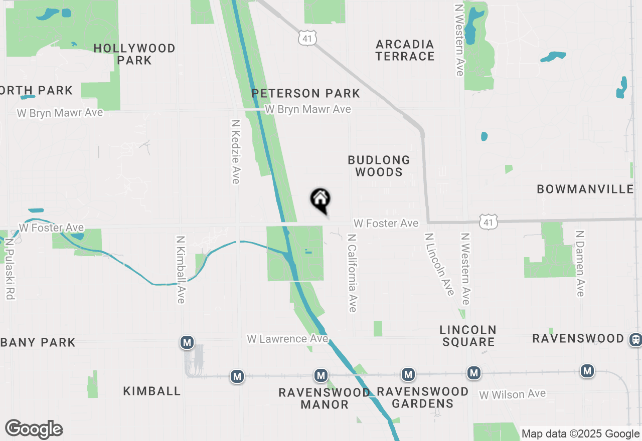 Map of 2900 W Foster Avenue, Chicago, IL 60625