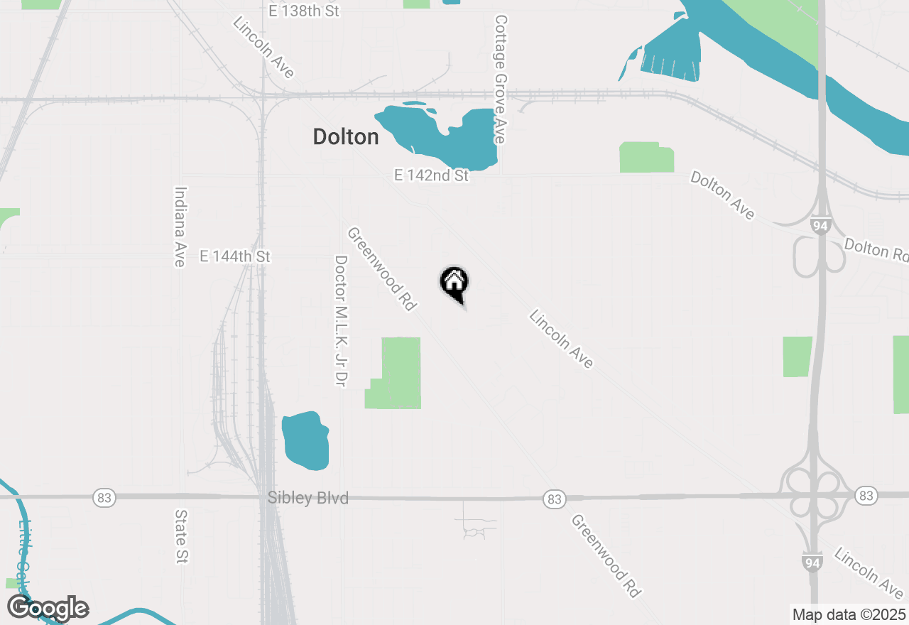 Map of 14520 Murray Avenue, Dolton, IL 60419