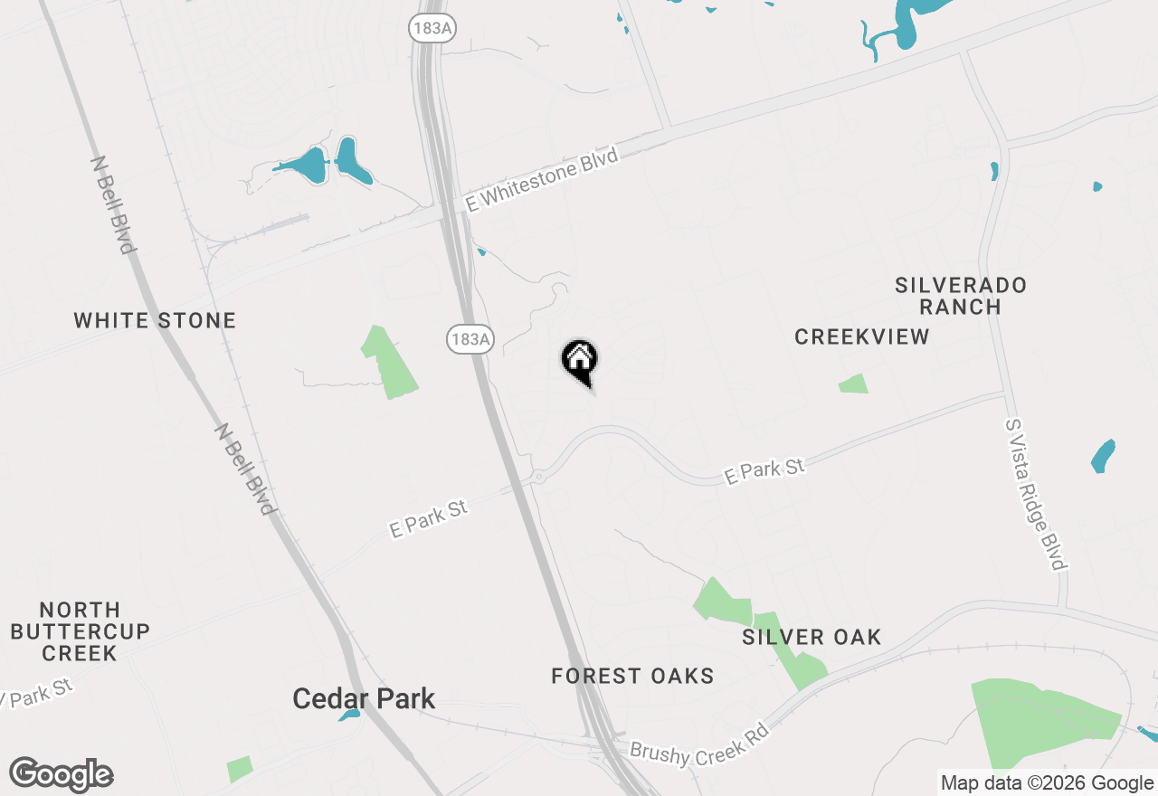 Map of 918 Bogart Rd, Cedar Park, TX 78613