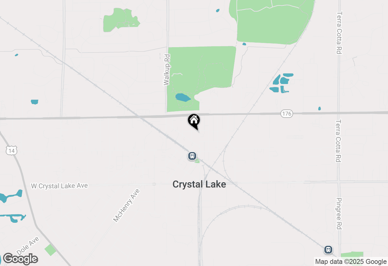 Map of 189 1st Street, Crystal Lake, IL 60014