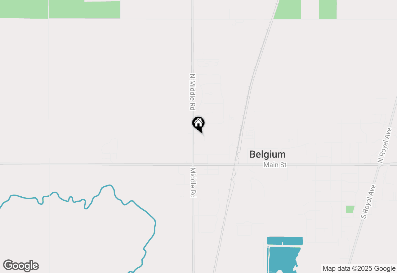 Map of 937 Iyla Ave, Belgium, WI 53004