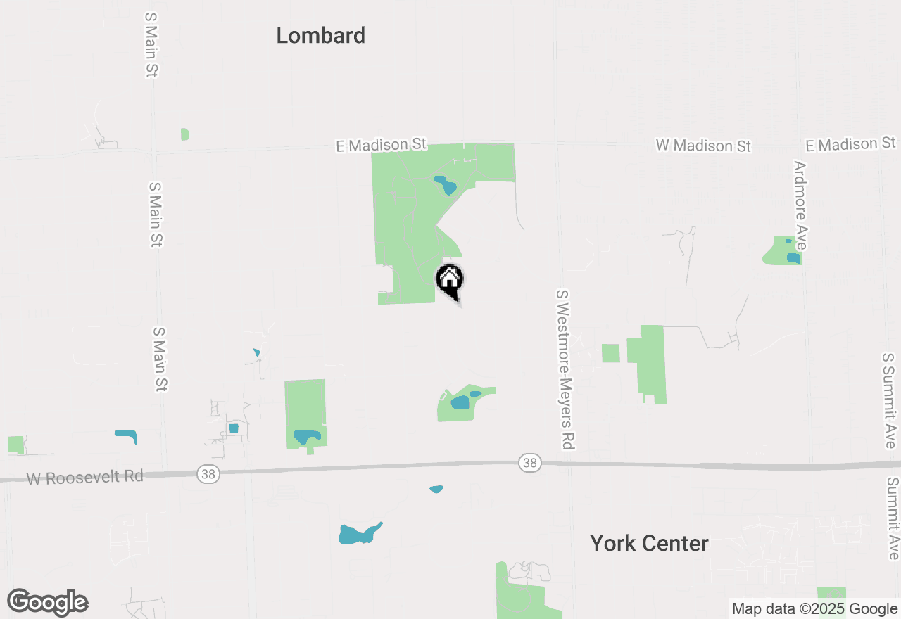 Map of 607 E Wilson Avenue, Lombard, IL 60148