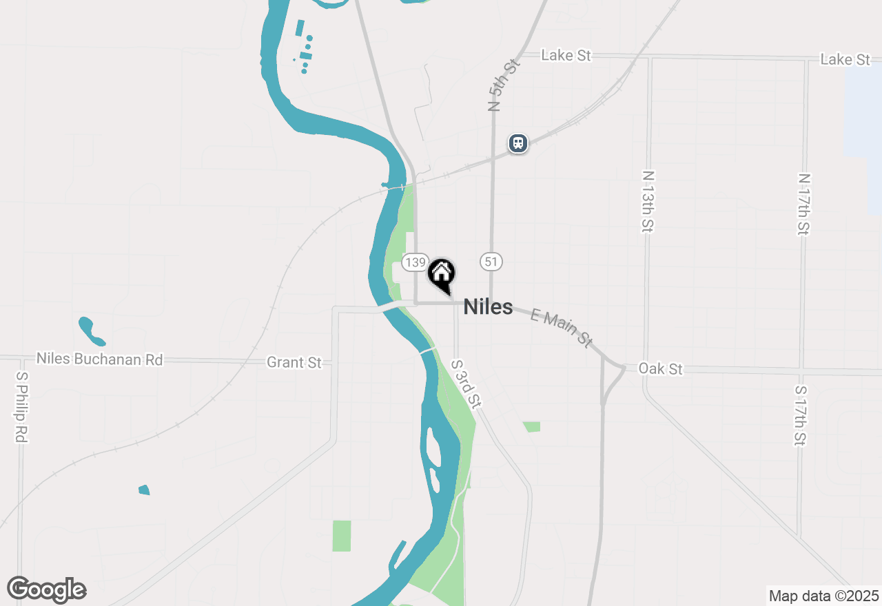 Map of 226 E Main Street, Niles, MI 49120