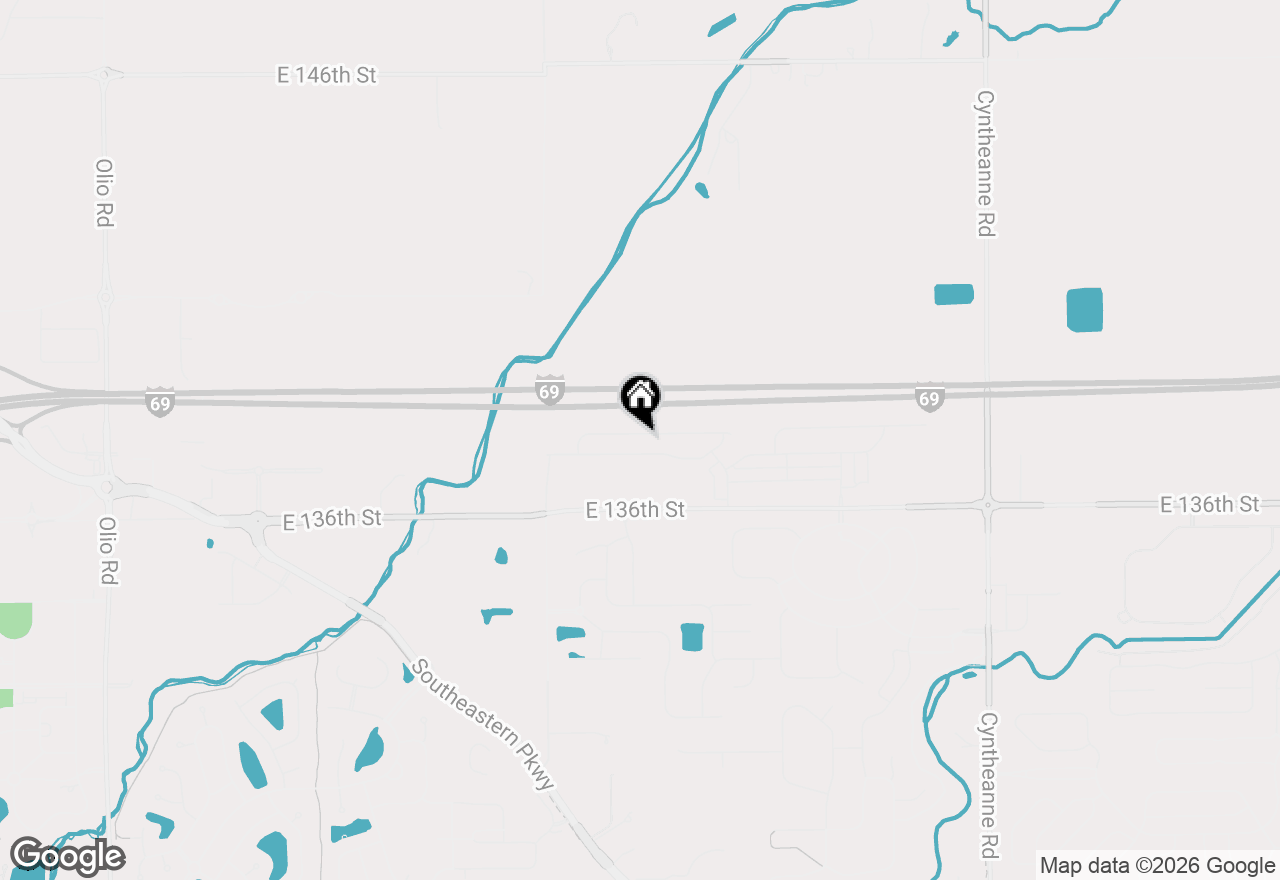 Map of 15139 Farrington Way, Fishers, IN 46037