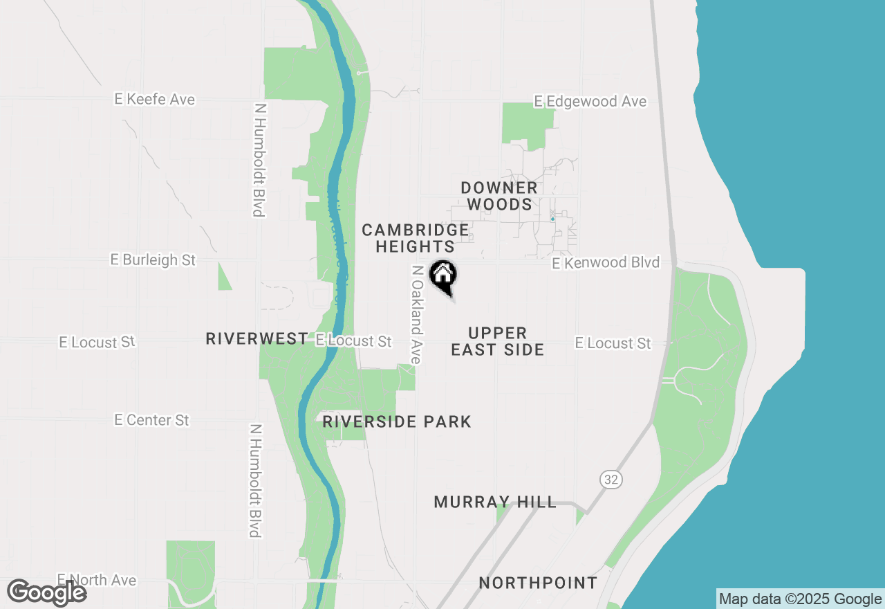 Map of 2976 N Cramer St, Milwaukee, WI 53211