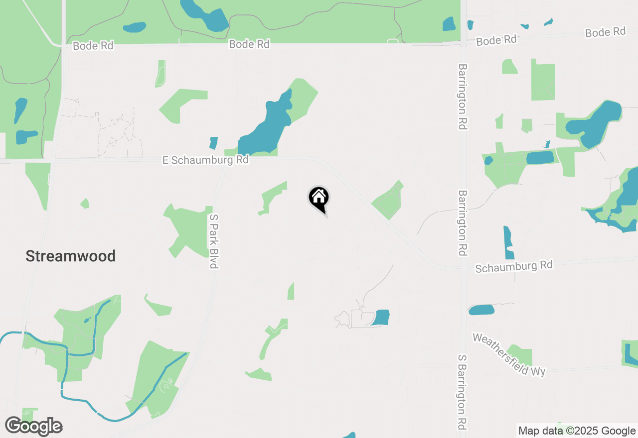 Map of 141 East Avenue, Streamwood, IL 60107