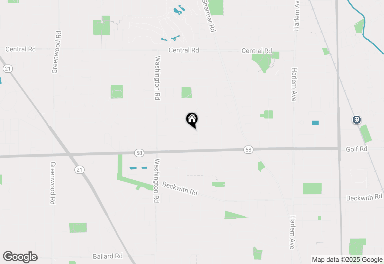 Map of 2524 Allison Court, Glenview, IL 60025