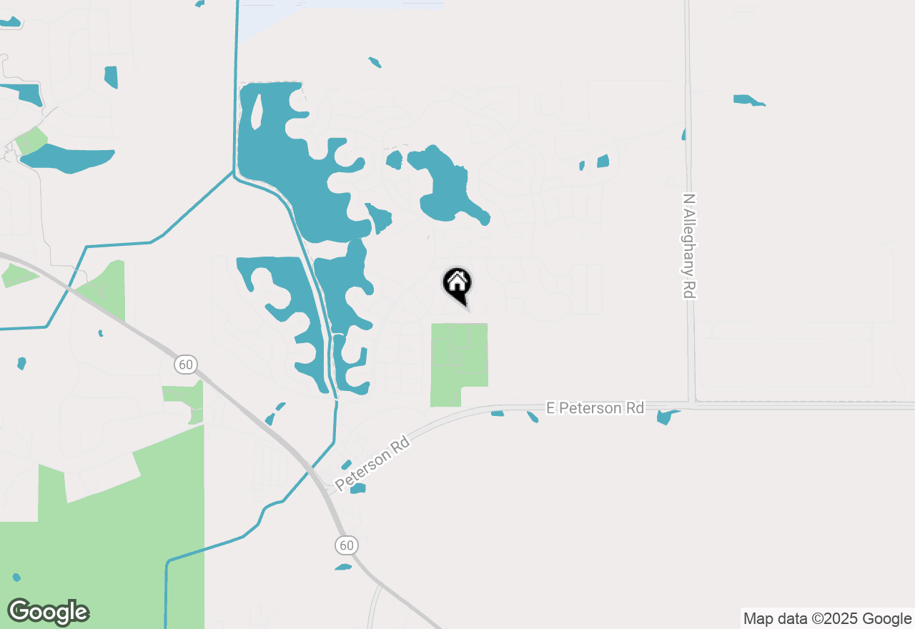 Map of 601 Filly Lane, Grayslake, IL 60030