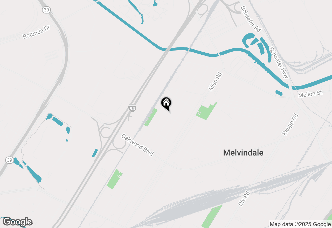 Map of 17764 Harman Street, Melvindale, MI 48122