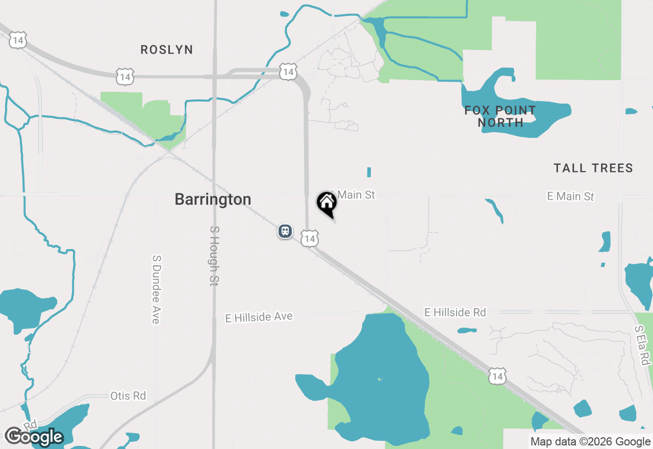 Map of 157 Walton Street, Barrington, IL 60010