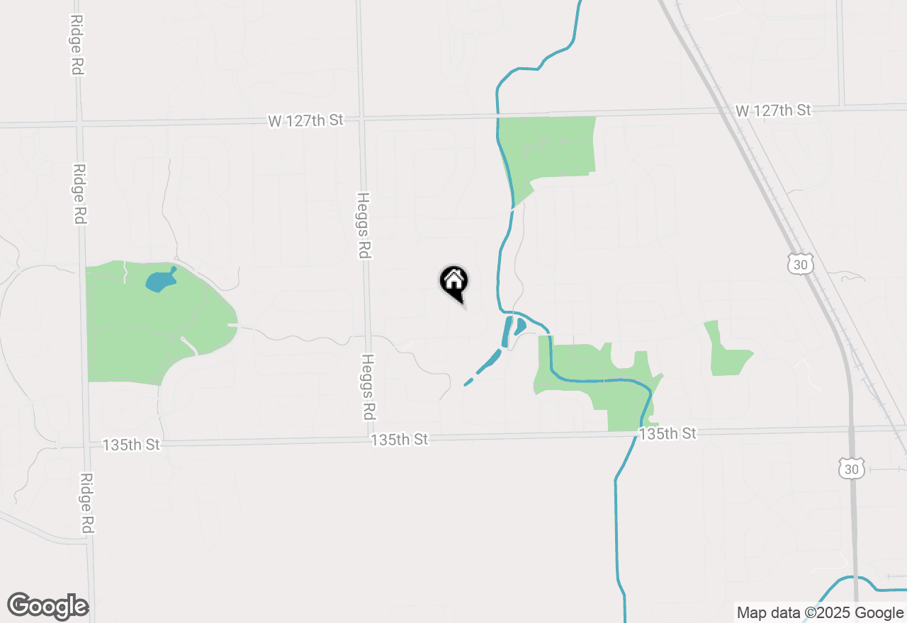 Map of 13133 Taylor Street, Plainfield, IL 60585