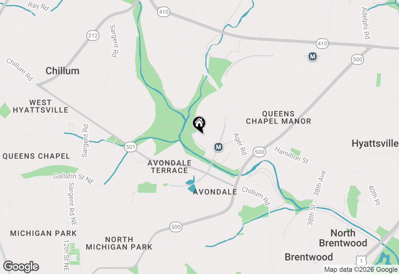 Map of 5610 Hyattsville Drive, Hyattsville, MD 20782