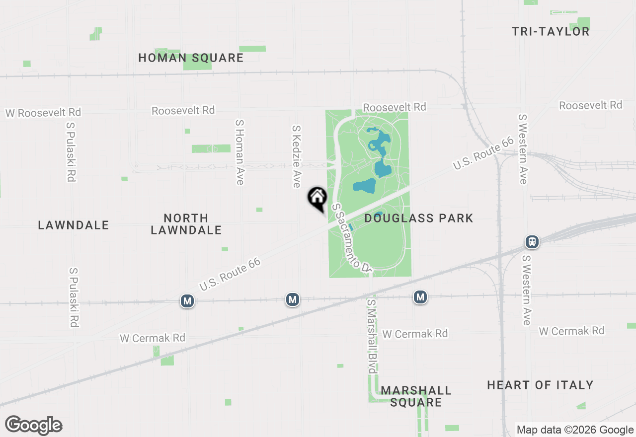 Map of 3118 W 16th Street, Chicago, IL 60623