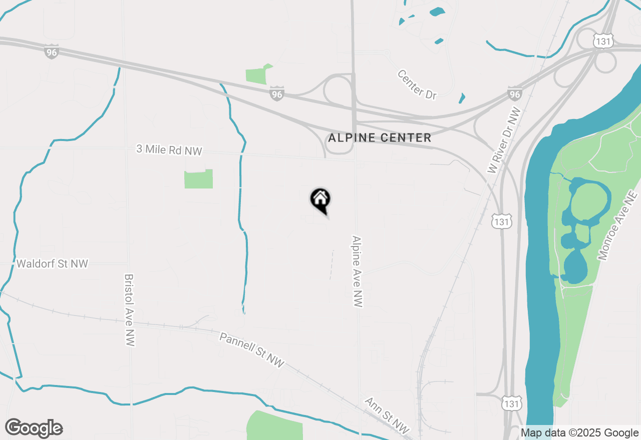 Map of 917 Mccarty Street Nw, Grand Rapids, MI 49544