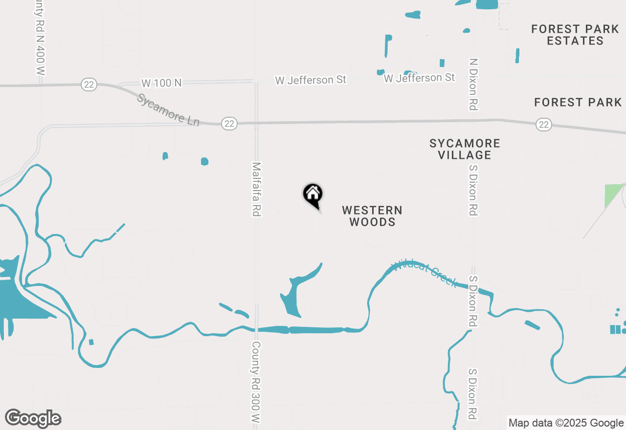 Map of 511 Delray Street, Kokomo, IN 46901