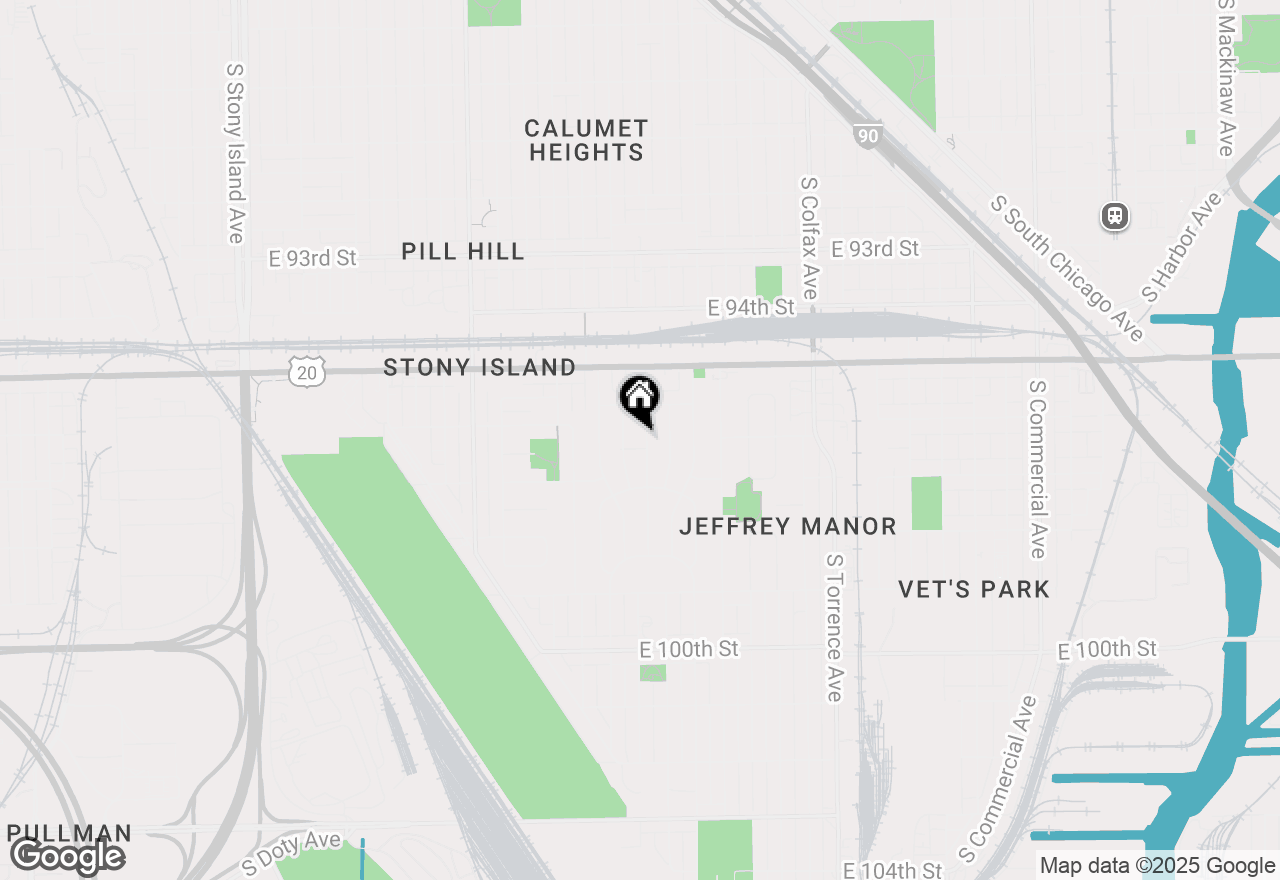 Map of 9636 S Brennan Avenue, Chicago, IL 60617