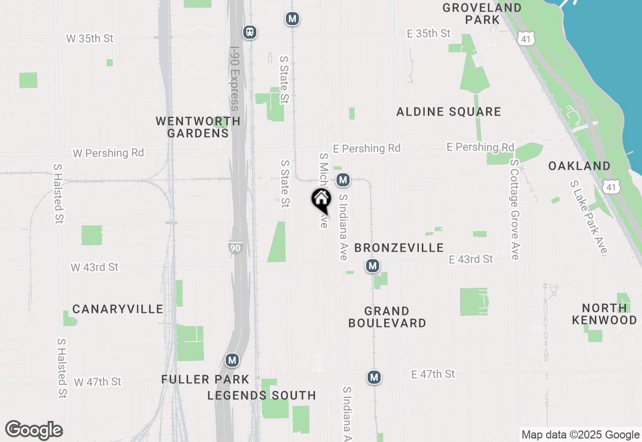 Map of 4132 S Michigan Avenue, Chicago, IL 60653