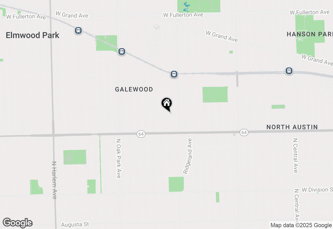 Map of 1712 N Nagle Avenue, Chicago, IL 60707