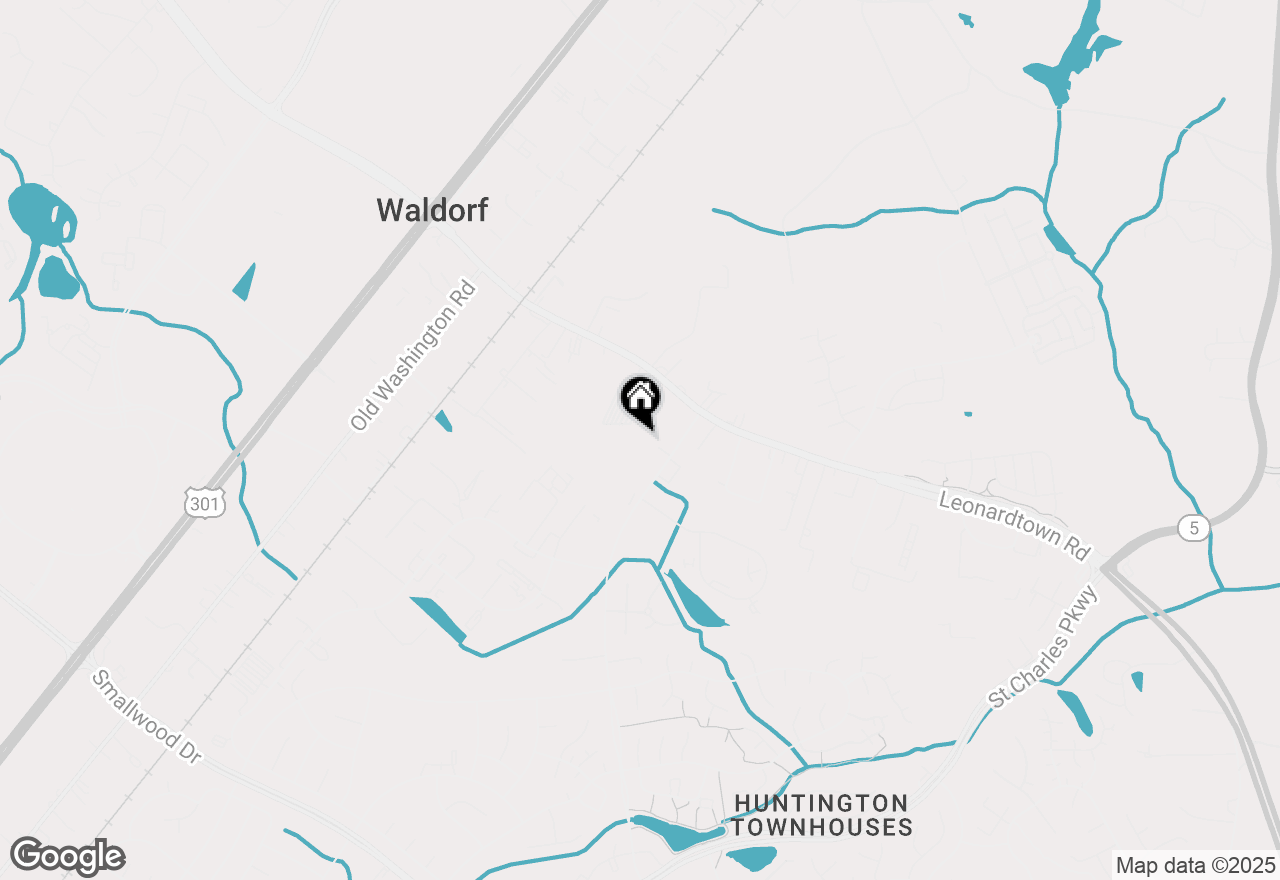 Map of 3420 Gough Drive, Waldorf, MD 20602