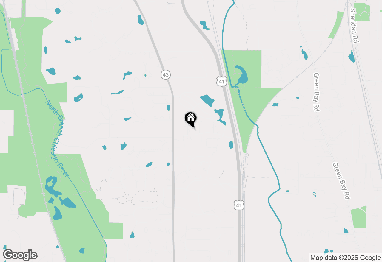 Map of 920 Gage Lane, Lake Forest, IL 60045