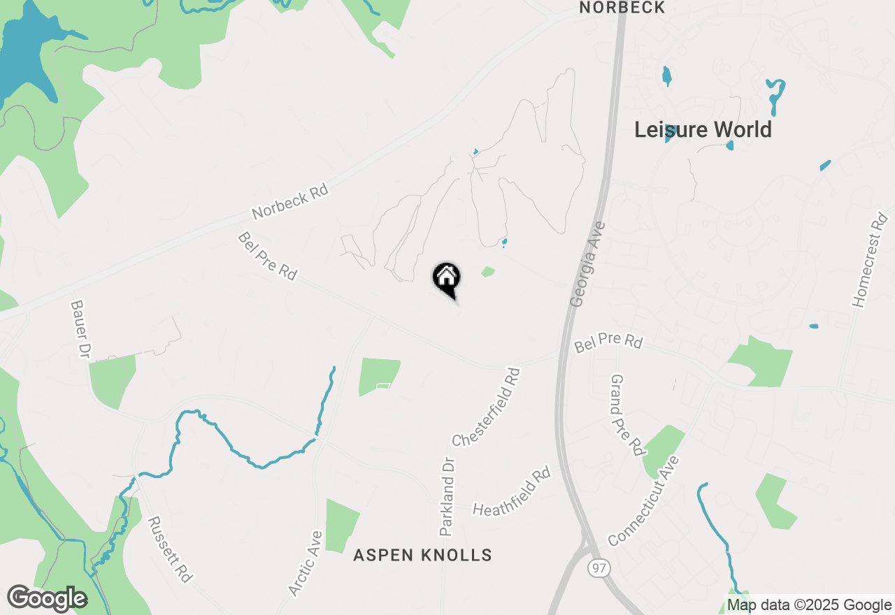 Map of 4300 Crossway Court, Rockville, MD 20853