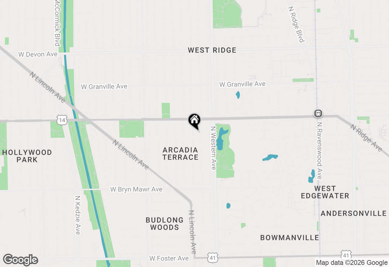 Map of 5910 N Campbell Avenue, Chicago, IL 60659
