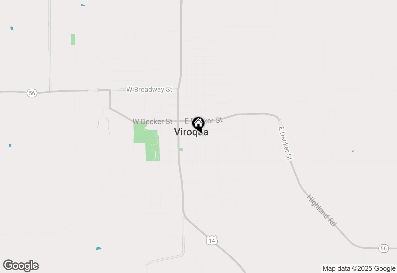 Map of 304 E Jefferson St, Viroqua, WI 54665