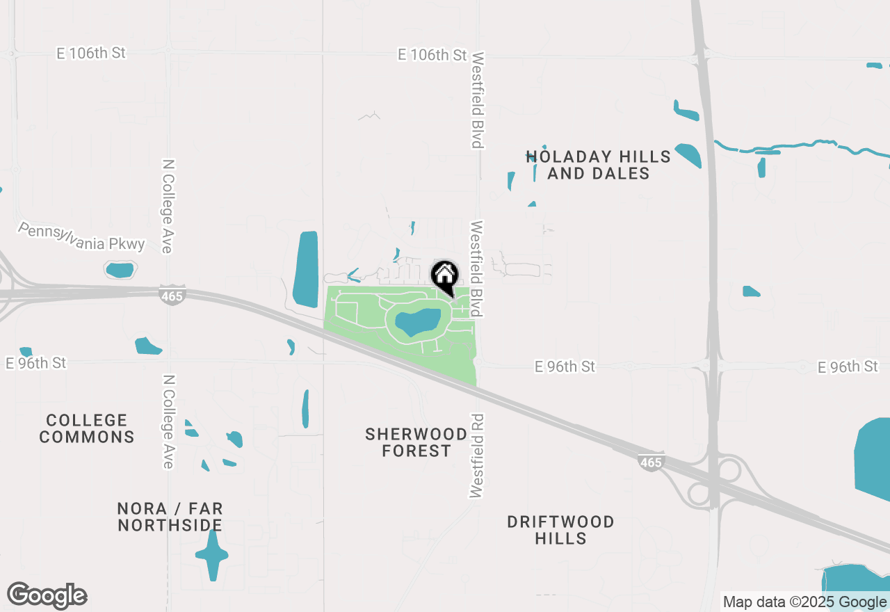 Map of 1575 Sierra Springs, Carmel, IN 46280